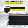 thumbnail image 3 of KFFKFF Power Inverter, 5000W Altered Wave Device, 12V DC to 110V AC Car Converter, equipped with LCD Display, Remote Access, LED Illumination, and GFCI Outlets for Recreational Vehicles, Lorries, 3 of 9