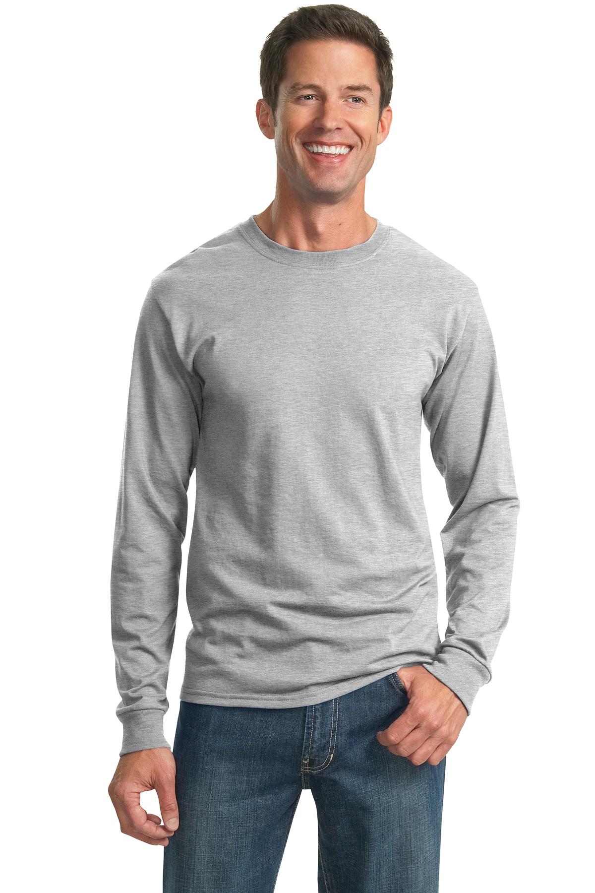 Jerzees T-Shirt à Manches Longues pour Hommes en Coton/poly 50/50 29LS