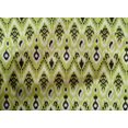 thumbnail image 4 of oneOone Cotton Poplin Fabric Paisley & Chevron Ikat Decor Fabric Printed BTY 42 Inch Wide, 4 of 4