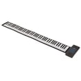 thumbnail image 2 of Hand Roll Piano, Soft Keyboard Piano 100-240V Foldable 88 Keys  For Computer EU Plug, 2 of 8