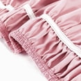 thumbnail image 4 of PiccoCasa Bed Skirt Polyester Elastic Wrap Around Dust Ruffle, Queen Pink, 4 of 10