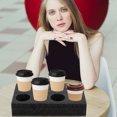 thumbnail image 2 of MasteelfCA Support d'Emballage pour Café Perle Plateau à Emporter pour Thé Support de Tasse à Café, 2 of 9