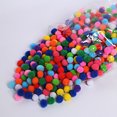 thumbnail image 4 of 1000PCS 0.39'' Pom Pom Ball Mini Decorative DIY Craft Ball Craft Pom Pom, 4 of 8