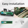 thumbnail image 2 of RAM 8GB 16GB 4GB DDR4 3200MHz CL22 1.2V UDIMM Desktop Single Memory 4G 2400MHz 1pcs, 2 of 5