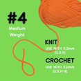 thumbnail image 2 of Unbranded Cotton-Nylon Blended Solid Color Yarn, 3 Skeins, 2 of 5