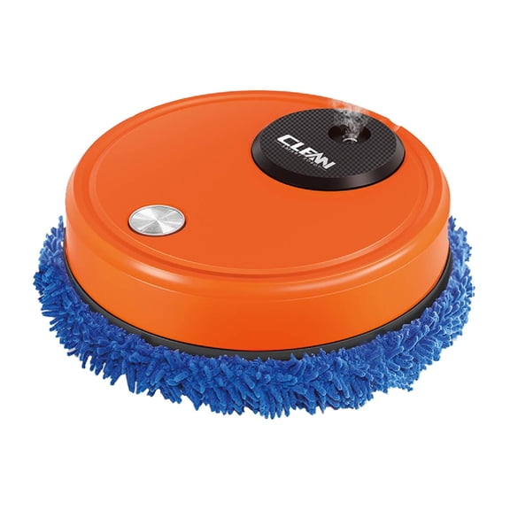 Mopping Robot With Wet And Dry Cleaning Mode 10.23 in x 10.23 in x 2.55 in 2400 mAh Battery Auto Obstacle Avoidance 360° Rotary Wipe