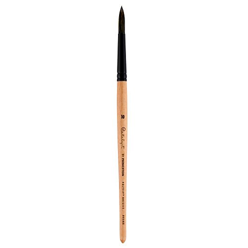DIXON TIC/PRINCETON BRUSH 6450R10 CATALYST POLYTIP FLAGGED SH SYNTH BRISTLE ROUND 10