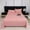 Pink #6, variant on Flat Bed Sheet for Double Bed | Brushed Polyester Soft Smooth Sheet | Solid Color Easy Care Bedding for Bedroom