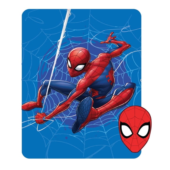 Spider Man Spiderman Throw And Character Pillow Set