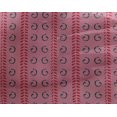 thumbnail image 4 of oneOone Georgette Viscose Fabric Leaves & Swirl Block Print Fabric By Yard 42 Inch Wide, 4 of 4