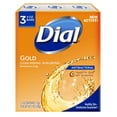 thumbnail image 1 of Dial Advanced Clean Deodorant Bar Soap Antibacterial Gold 3 Bars, 1 of 4