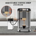 thumbnail image 3 of EDTara Touch Screen Automatic Espresso Machine, Built-In Grinder, Drip Coffee Maker with 750ml Milk Container, For Dairy & Non-Dairy Drinks, 3 of 8