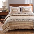 thumbnail image 2 of Barefoot Bungalow Phoenix Quilt Set, 2-Piece Twin/XL, Tan, 2 of 4