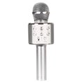 thumbnail image 1 of Professional Microphone Karaoke Speaker KTV Music Player Singing Recorder Handheld Microphone silver, 1 of 7