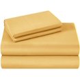 thumbnail image 4 of 1200 Thread Count 100% Egyptian Cotton 4-Piece Bed Sheet Set (1 Flat, 1 Fitted Sheet, 2 Pillow Covers) 21 Inches Deep Pocket Solid Pattern, 4 of 4