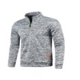 thumbnail image 2 of Men‘s Autumn Stand Collar Zipper Pullover with Long Sleeve, 2 of 5