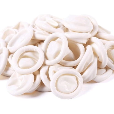 Lits de Doigt en Latex Imperméables Sans Poudre - Petit Lot de 100