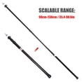thumbnail image 3 of Graflsoa Adjustable Aluminum Tent Poles for Outdoor Use, 230cm Height, Red, 2-Pack with Carry Pouch, 3 of 7
