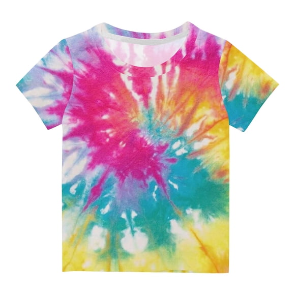 3d Graphic Tees for Boys Girls Kids, Summer Crewneck Short Sleeve T Shirt Cool Print for 3-14years Teens