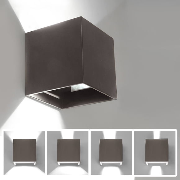 Amdohai Adjustable Light Cube Led Bathroom Light Wall Lamp Waterproof Modern