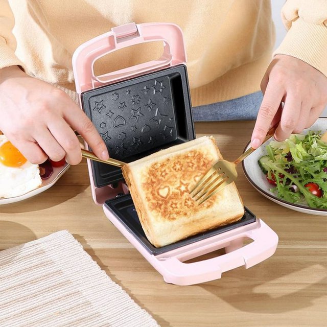 CUITING Small Appliances on Sale or Clearence Bread Maker - Toaster - Double Sided Heating Mini Breakfast Machine - Home Multifunctional Breakfast Machine - Sandwich Maker