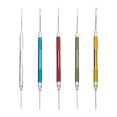 thumbnail image 3 of Maoww 2pcs Splicing Tool Set Rotating Rigs Drill Hooks Tool Tools Needle Aluminum Alloy Multi-use Accessories Silver, 3 of 8