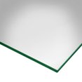 thumbnail image 2 of Dulles Glass 24 In Square Flat Polish Edge 1/4 In Tempered Glass Table Top, 2 of 6