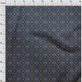 thumbnail image 4 of oneOone Cotton Cambric Blue Fabric Geometric Fair Isle Pattern Sewing Craft Projects Fabric Prints By Yard 56 Inch Wide, 4 of 4
