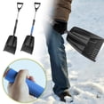 thumbnail image 1 of Collapsible Car Snow Shovel - ABS Material, Detachable, Ergonomic Handle, Portable, for Frost/Snow Removal, Winter Accessory, 1 of 4