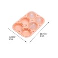 thumbnail image 3 of PEONAVET Ice Cube Six Ice Hockeys Trays, 3 of 5