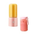 thumbnail image 2 of Iumwxz Fruit Mixer Blender Blender Portable USB Six Blades Juicer Shakes Rechargeable Handheld Fruit Smoothies Sports Travel Ice Kids Food Quiet Powerful 1 Set Pink, 2 of 4
