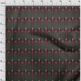 thumbnail image 3 of oneOone Viscose Chiffon Fabric Chevron Ikat Print Fabric BTY 42 Inch Wide, 3 of 4