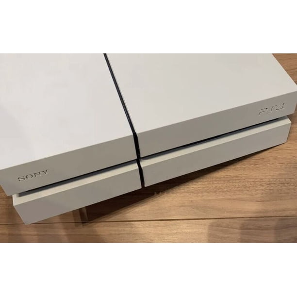 PS4 500GB Glacier White Console (Like New) with HDMI Cable