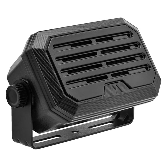 Midland - SPKMINI Mini External Speaker - Waterproof, 10 Watts, 3.5mm Plug - Compatible with All Mobile CB, GMRS, HAM and Amateur Radios