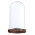 thumbnail image 3 of simhoa Cloche en Verre pour Plantes et Fleurs avec Base Noire, 3 of 3