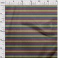 thumbnail image 2 of oneOone Organic Cotton Poplin Twill Fabric Chevron & Greek Key Block Print Sewing Fabric BTY 42 Inch Wide, 2 of 4