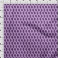 thumbnail image 3 of oneOone Viscose Chiffon Pastel Purple Fabric Geometric Line Ikat Sewing Craft Projects Fabric Prints By Yard 42 Inch Wide, 3 of 4