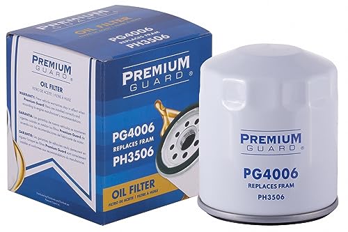 Filtre à huile Premium Guard, PG4006, 8 000 km, filtre à huile moteur de rechange compatible avec certains véhicules