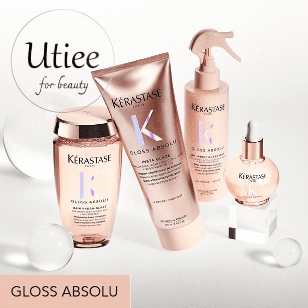 Kerastase Gloss Absolu Bain Hydra-Glaze Anti-Frizz Shampoo 8.45 oz