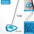 thumbnail image 2 of Triangular Dusting Mop, 180° Rotating Head, Dry And Wet Dual-use, Extendable Handle For Hard-to-reach Areas, Superior Absorption, Easy To Install, 2 of 2