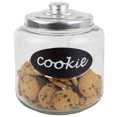 thumbnail image 1 of Glass Cookie Jar with Metal Top, 1 of 3