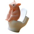 thumbnail image 3 of simhoa Ornament Collectible Creative Crafts Mini Resin Gift Decorative Pig Figurine A, 3 of 8