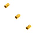thumbnail image 4 of Youkk 4 Pieces Decorative Tire Caps Exquisite Tyre Part Modifying Accessory Golden 3Set, 4 of 6