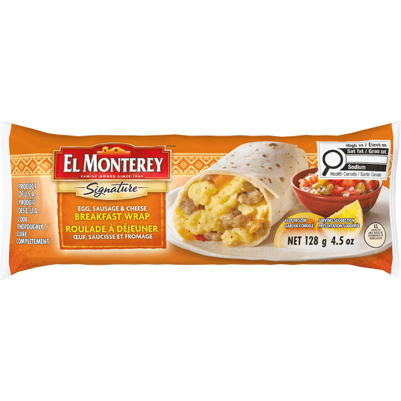 EL MONTEREY ROULADE A DEJEUNER OEUF, SAUCISSE ET FROMAGE ROULADE OEUF, SAUCISSE ET FROMAGE