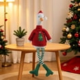thumbnail image 4 of Holiday time Goose sitting Decoration, 25 inches height, multi color, 4 of 4