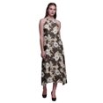 thumbnail image 1 of Bimba Robe Dos Nu Teinture sur Nœuds d'Été pour Fête, Col Licou, Tenue de Plage pour Femmes - Très Petit, 1 of 6