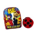 thumbnail image 1 of United Pacific Designs OBL : Miraculous Ladybug Sac à Dos 16 Pouces avec Sac à Lunch Rond, Rouge, Grand, 1 of 4