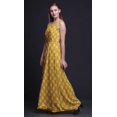 thumbnail image 2 of Bimba Bloc Femmes Col Rond Sans Manches Long Débardeur Décontracté Maxi Robe Imprimée-Xx-Grand, 2 of 6