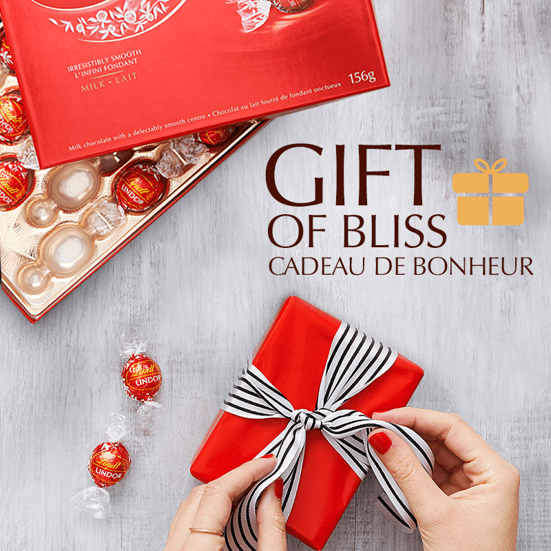 Truffes LINDOR au chocolat au lait de Lindt – Boîte (156 g)