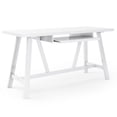 thumbnail image 4 of Allora Bureau d'Ordinateur Contemporain Blanc, 4 of 6